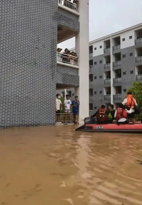 广西贵港上万名师生被困